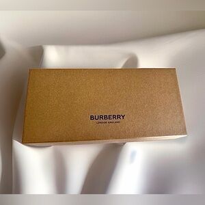 Burberry Brown Box Sunglass Glasses Cleaning Cloth Storage Eyeglass case new